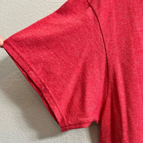 Texas State Graphic with Longhorn and Star on Modern Lux Tee - Picture 3 of 5